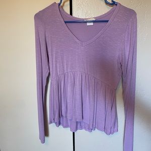 Purple long sleeve